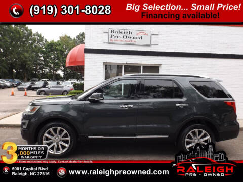2016 Ford Explorer for sale at Raleigh Pre-Owned in Raleigh NC
