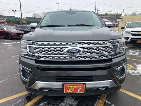 2018 Ford Expedition for sale at RABIDEAU'S AUTO MART in Green Bay WI