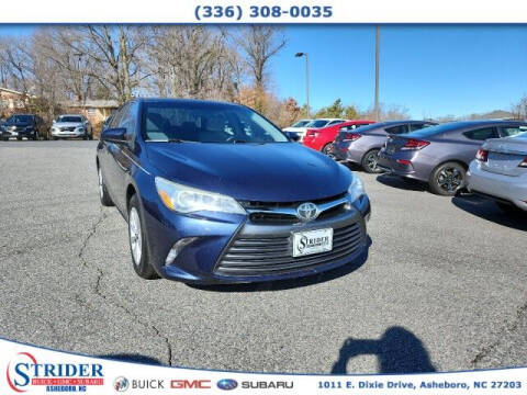 2016 Toyota Camry for sale at STRIDER BUICK GMC SUBARU in Asheboro NC