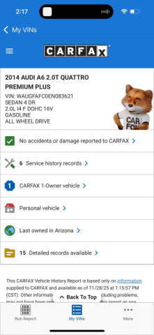 2014 Audi A6 2.0T quattro Premium Plus