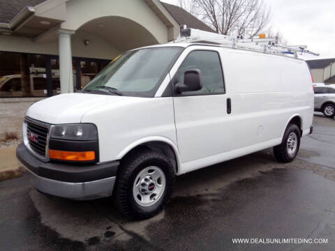 2016 GMC Savana for sale at DEALS UNLIMITED INC in Portage MI