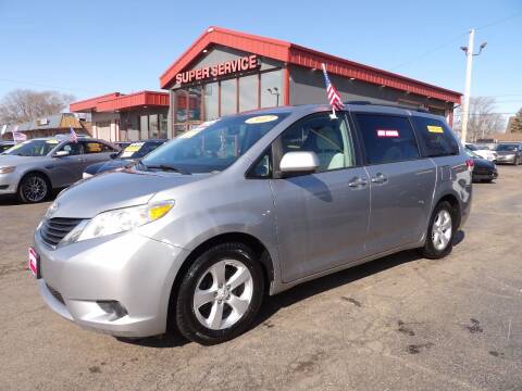 2012 Toyota Sienna for sale at SJ's Super Service - Milwaukee in Milwaukee WI