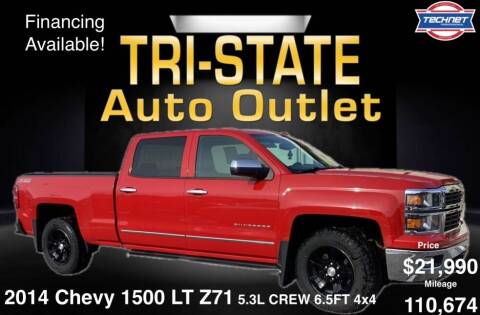 2014 Chevrolet Silverado 1500 for sale at TRI-STATE AUTO OUTLET CORP in Hokah MN
