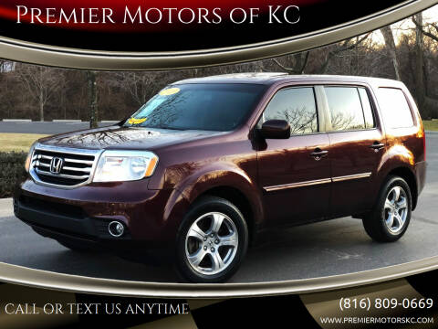 2013 Honda Pilot for sale at Premier Motors of KC in Kansas City MO