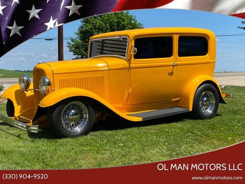 1932 Ford 2 DOOR SEDAN for sale at Ol Man Motors LLC in Louisville OH