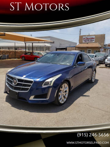 2014 Cadillac CTS for sale at ST Motors in El Paso TX