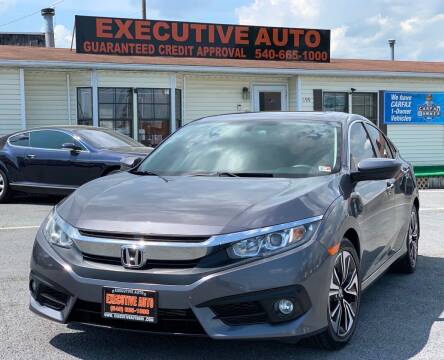 2016 Honda Civic for sale at Executive Auto in Winchester VA