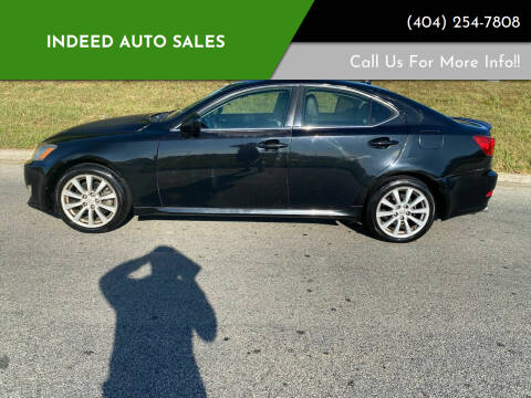 2008 Lexus IS 250 for sale at Indeed Auto Sales in Lawrenceville GA