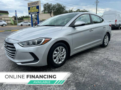 2018 Hyundai Elantra for sale at West Coast Cars and Trucks in Tampa FL