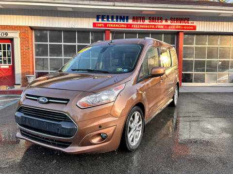2014 Ford Transit Connect for sale at Fellini Auto Sales & Service LLC in Pittsburgh PA