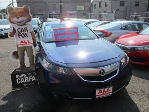 2013 Acura TL for sale at ALL Luxury Cars in New Brunswick NJ