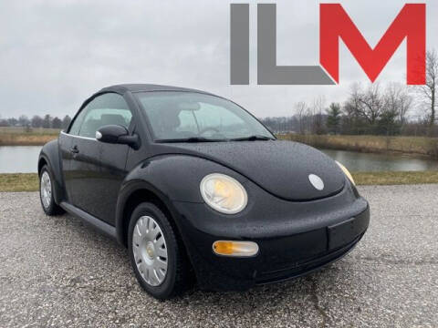 2005 Volkswagen New Beetle Convertible for sale at INDY LUXURY MOTORSPORTS in Fishers IN