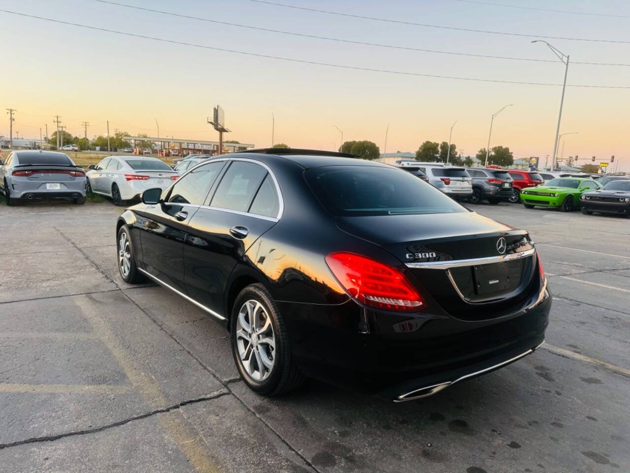 2015 Mercedes-Benz C-Class for sale at Atlas Auto Sales LLC in Lincoln, NE