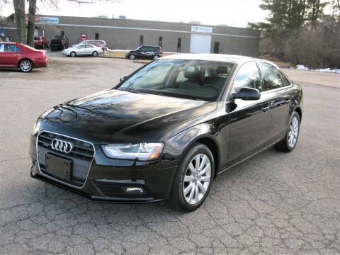 2013 Audi A4 for sale at The Car Vault in Holliston MA