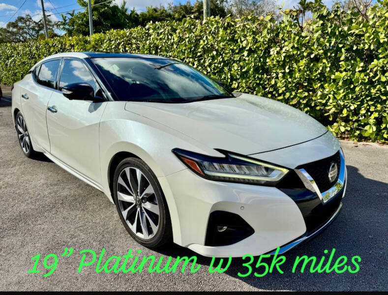 2019 Nissan Maxima for sale at Auto Tempt  Leasing Inc - Auto Tempt Leasing Inc in Miami FL