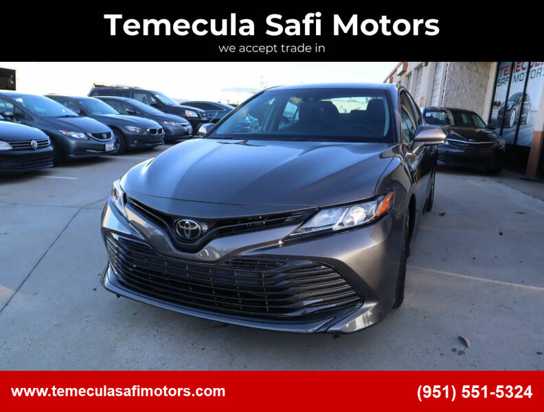 2020 Toyota Camry for sale at Temecula Safi Motors in Temecula CA