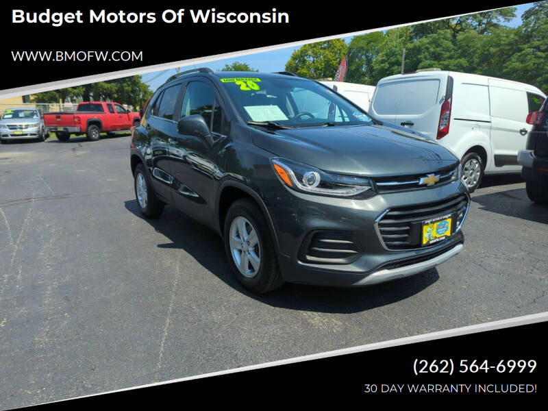 2020 Chevrolet Trax for sale at Budget Motors of Wisconsin in Racine WI