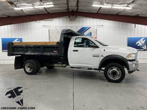 2017 RAM Ram Chassis 5500 for sale at Freedom Ford Inc in Gunnison UT