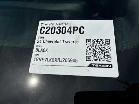 2024 Chevrolet Traverse RS