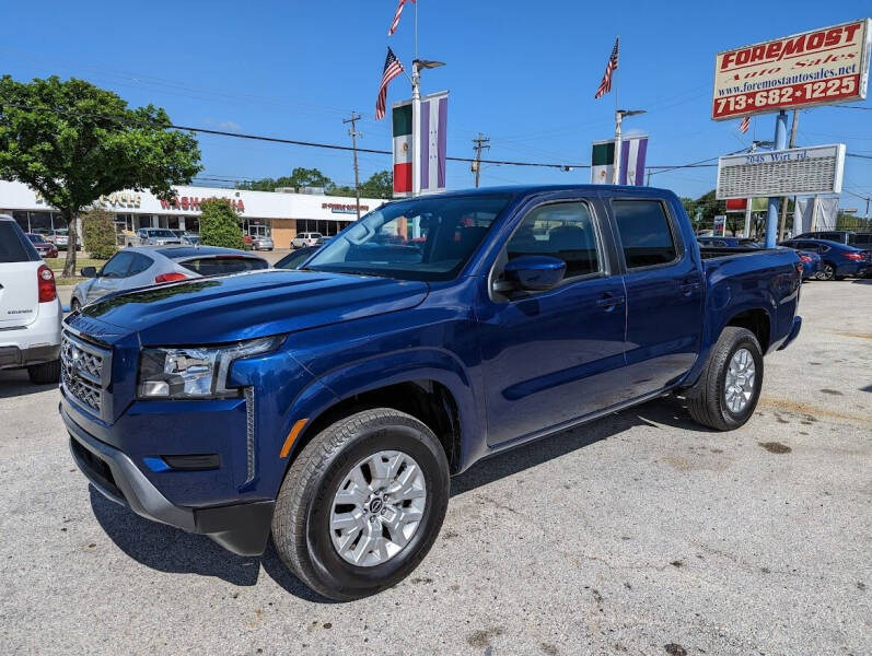 2022 Nissan Frontier for sale at Foremost Auto Sales in Houston TX