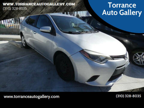 2014 Toyota Corolla for sale at Torrance Auto Gallery in Torrance CA