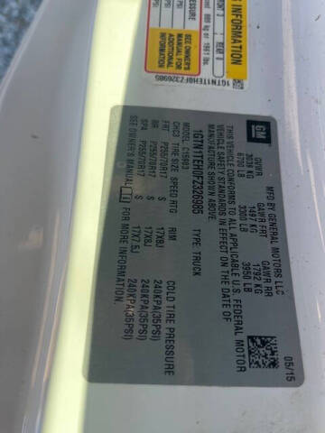 2015 GMC Sierra 1500