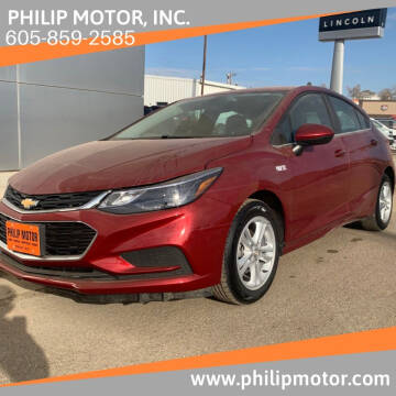 2018 Chevrolet Cruze for sale at Philip Motor Inc in Philip SD