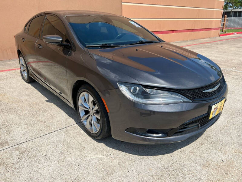2015 Chrysler 200 for sale at ALL STAR MOTORS INC in Houston TX