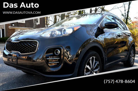 2017 Kia Sportage for sale at Das Auto in Virginia Beach VA