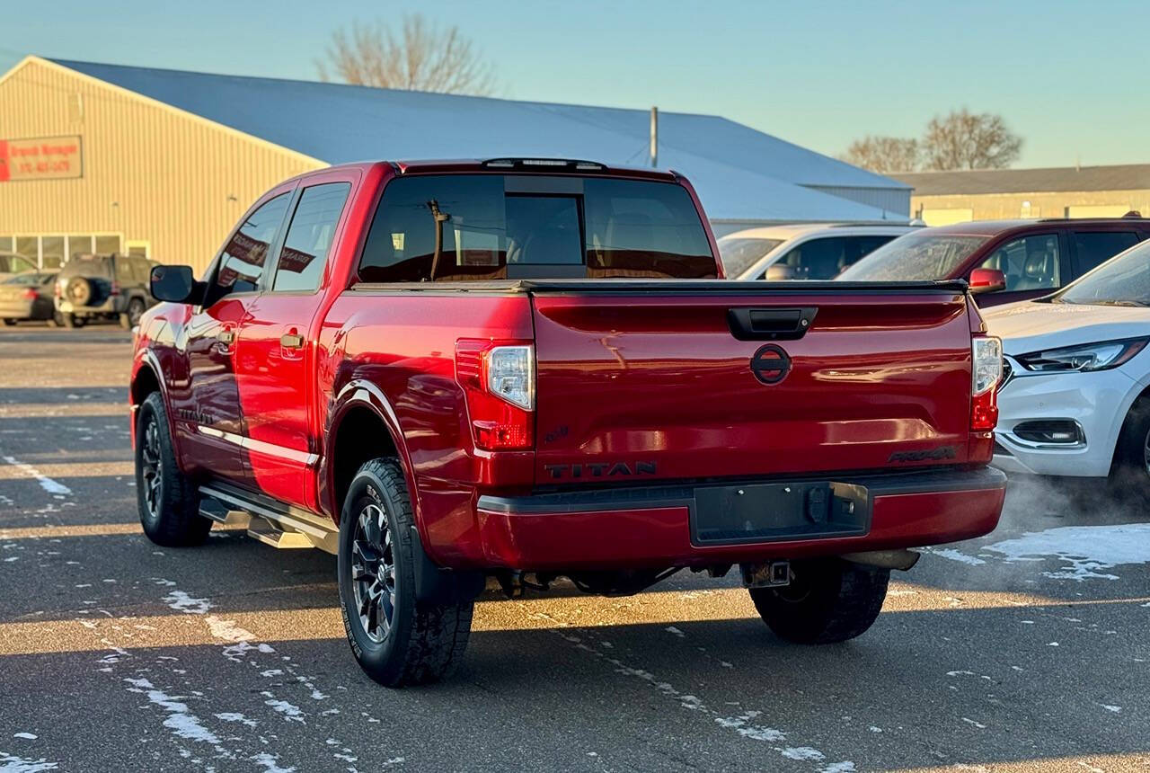 2018 Nissan Titan for sale at MINT MOTORS in Ramsey, MN