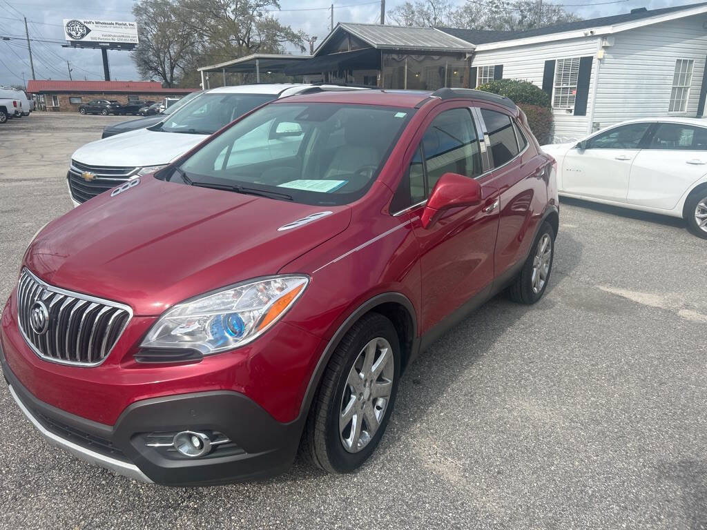 Red 2013 Buick Encore Premium Premium 4dr Crossover 1