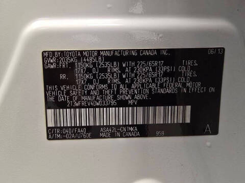 2013 Toyota RAV4 XLE