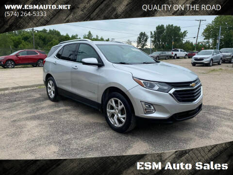 2018 Chevrolet Equinox for sale at ESM Auto Sales in Elkhart IN