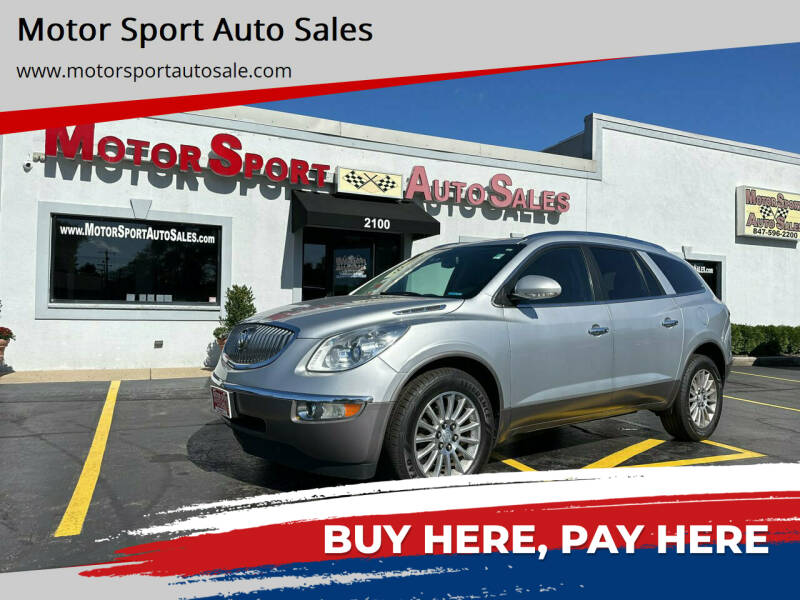 2012 Buick Enclave for sale at Motor Sport Auto Sales in Waukegan IL