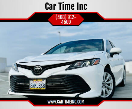 2018 Toyota Camry for sale at Car Time Inc in San Jose CA
