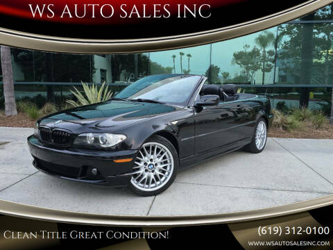 2004 BMW 3 Series for sale at WS AUTO SALES INC in El Cajon CA