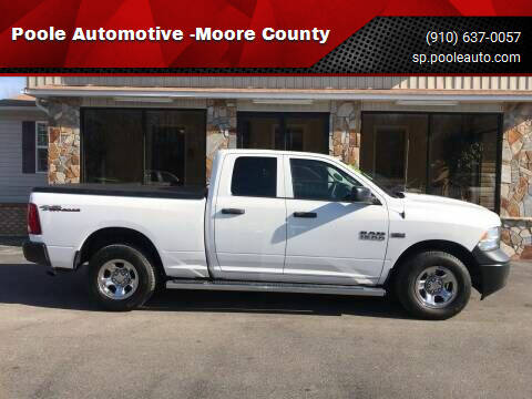 2017 RAM Ram Pickup 1500 for sale at Poole Automotive in Laurinburg NC