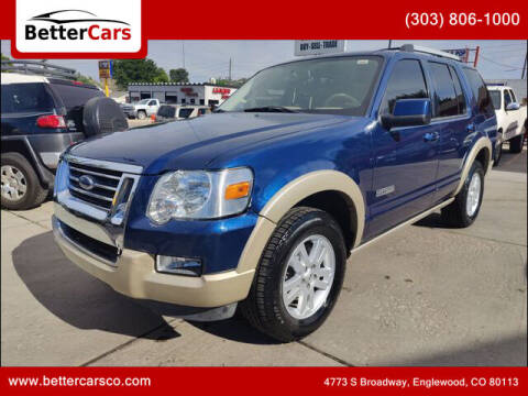 2007 Ford Explorer for sale at Better Cars in Englewood CO