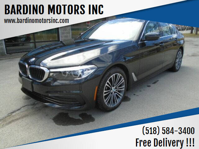 2019 BMW 5 Series for sale at BARDINO MOTORS INC in Saratoga Springs NY