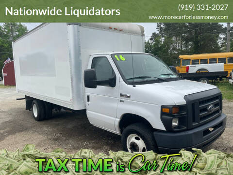 2016 Ford E-Series for sale at Nationwide Liquidators in Angier NC