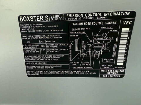 2000 Porsche Boxster S