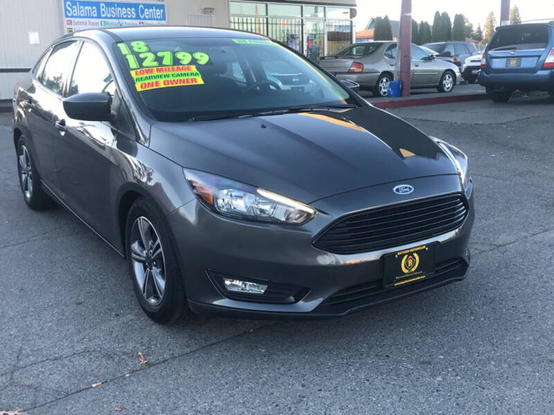 2018 Ford Focus for sale at Bayview Motor Club, LLC in Seatac WA