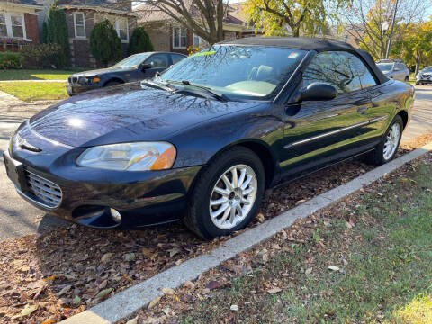 2002 Chrysler Sebring for sale at Apollo Motors INC in Chicago IL