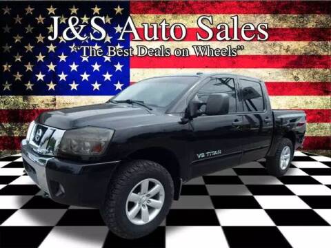 2012 Nissan Titan for sale at J & S Auto Sales in Clarksville TN