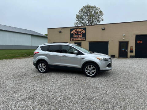 2016 Ford Escape for sale at Worthington Auto Sales in Wooster OH