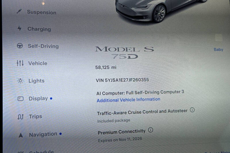 2018 Tesla Model S 75D