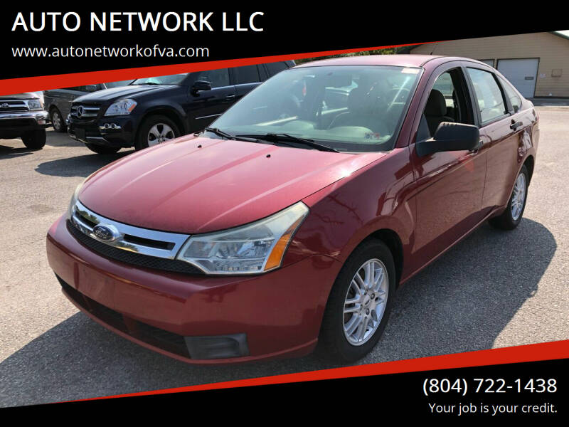 2009 Ford Focus for sale at AUTO NETWORK LLC in Petersburg VA
