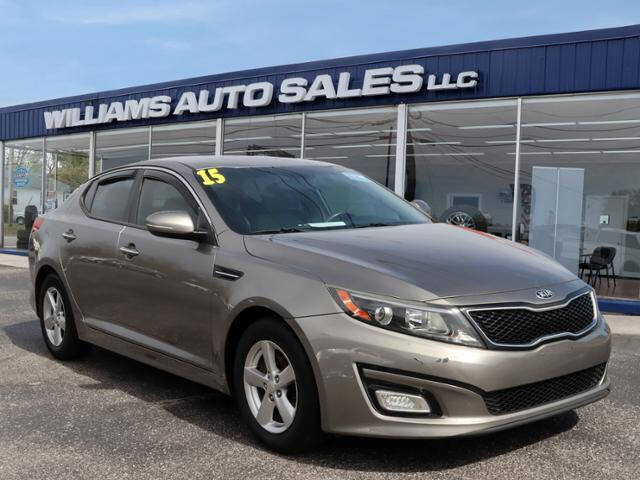 2015 Kia Optima for sale at Williams Auto Sales, LLC in Cookeville TN