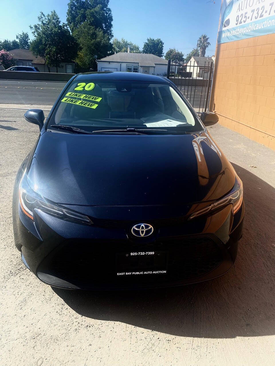 2020 Toyota Corolla Hybrid for sale at East Bay Public Auto Auction in Antioch, CA