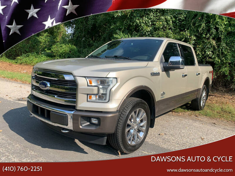 2017 Ford F-150 for sale at Dawsons Auto & Cycle in Glen Burnie MD